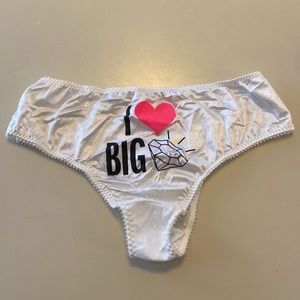 Never worn, Sexy Little Things bride panty